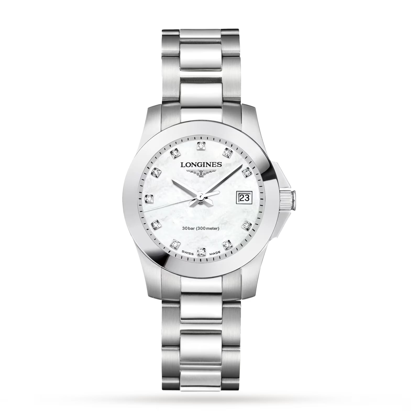 Ex-Display Longines Conquest 30mm Quartz Ladies Watch