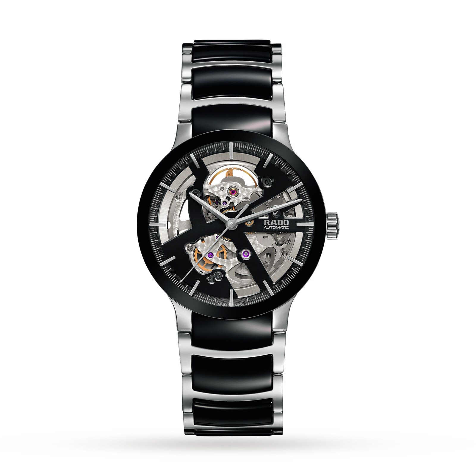 Pre-Owned Rado Centrix Skeleton 38mm Mens Watch