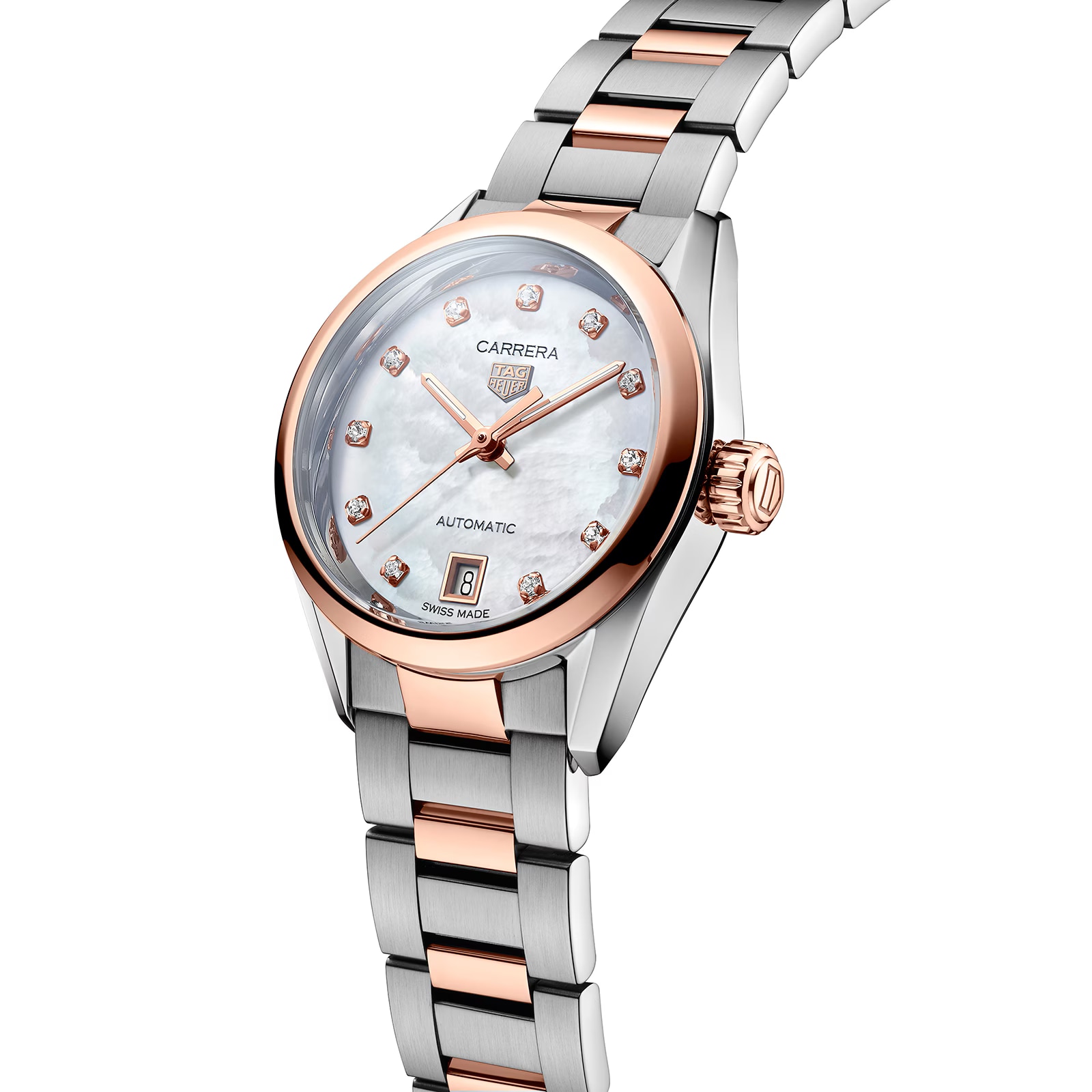 Pre-Owned TAG Heuer Carrera 29mm Bicolour Ladies Watch
