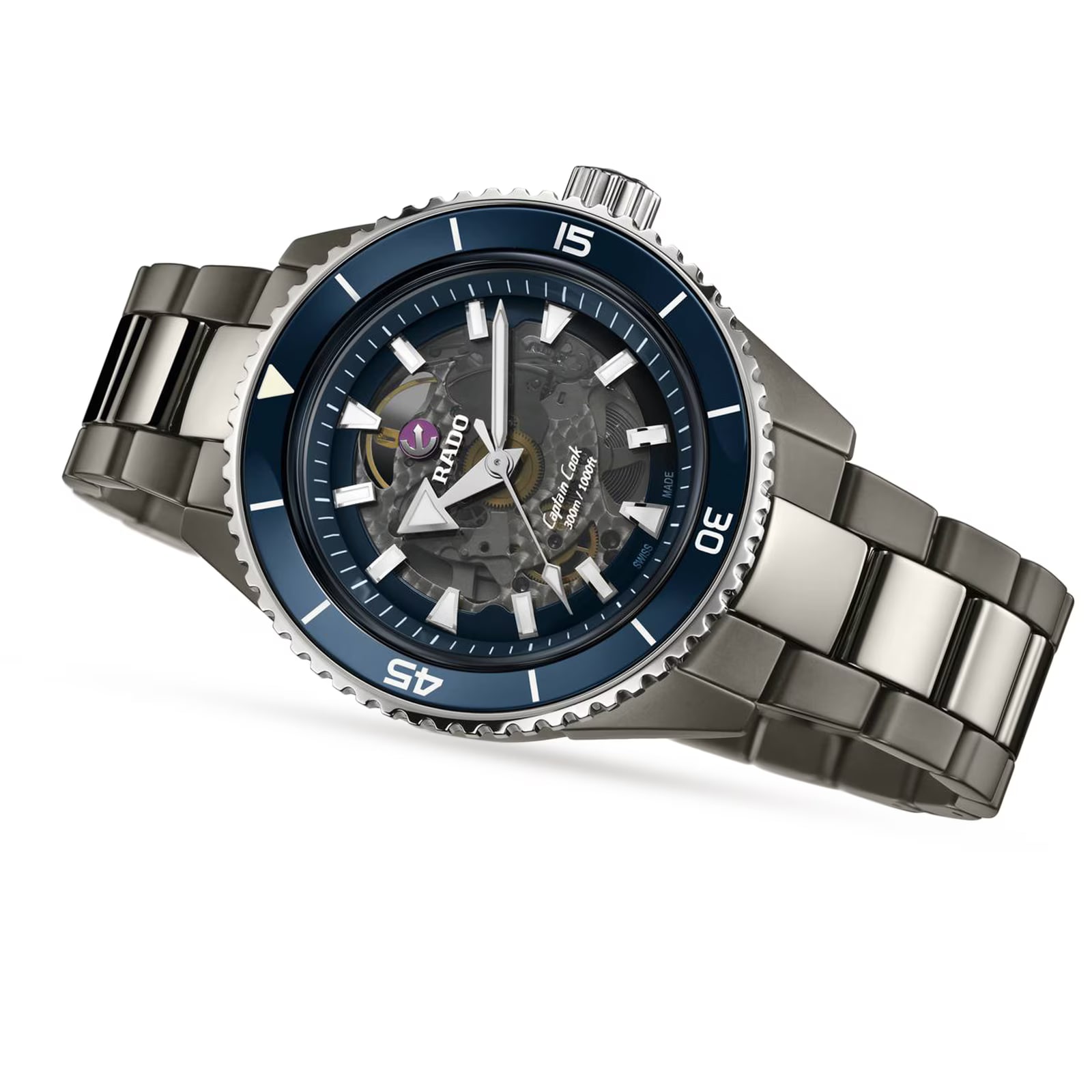 Ex-Display Rado Captain Cook 43mm Automatic Mens Watch Ex-Display Rado Captain Cook 43mm Automatic Mens Watch