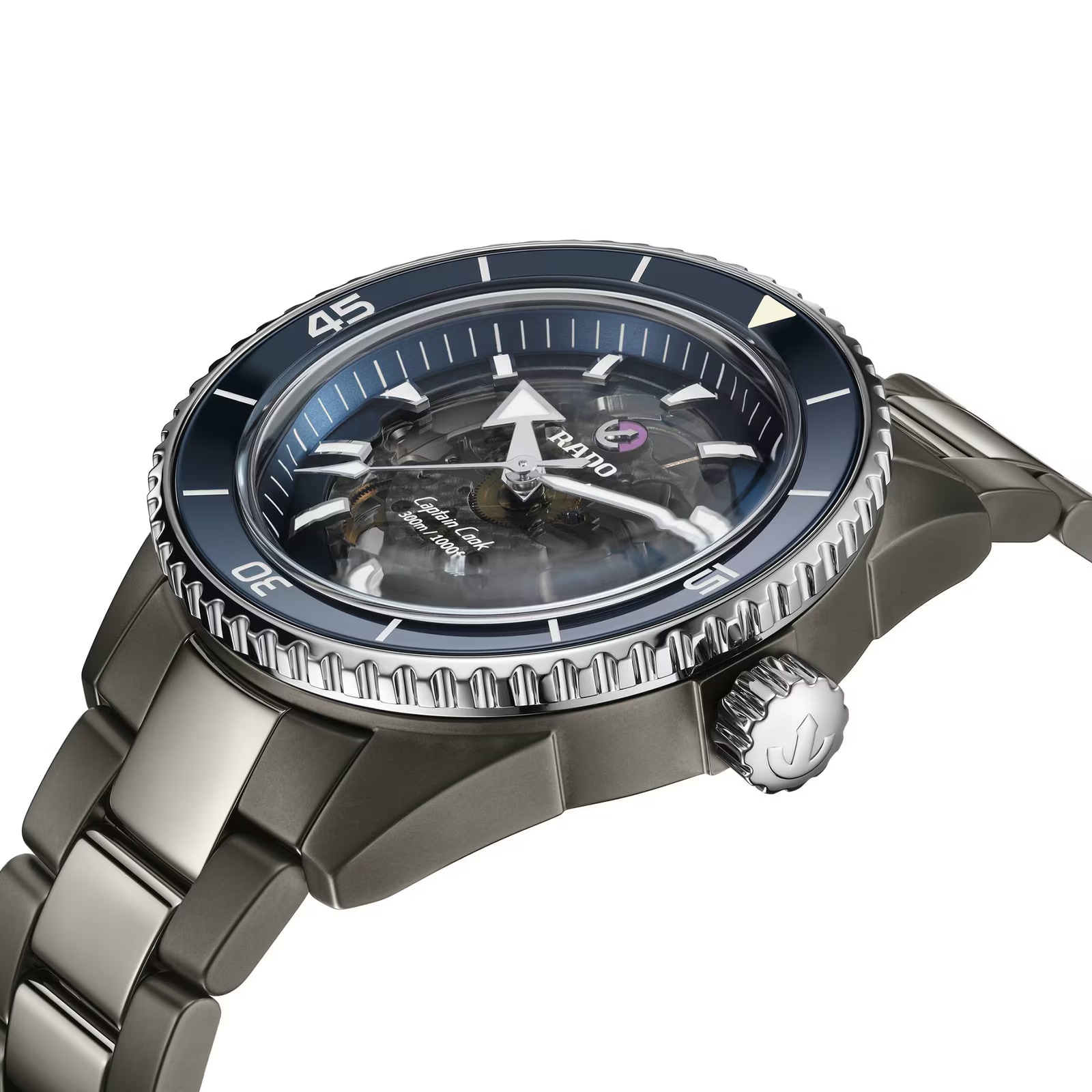 Ex-Display Rado Captain Cook 43mm Automatic Mens Watch Ex-Display Rado Captain Cook 43mm Automatic Mens Watch