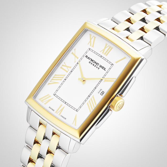 Pre-Owned Raymond Weil Toccata Two Tone Mens Watch
