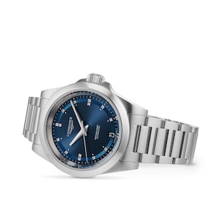 Pre-Owned Longines Conquest 34mm Ladies Watch Blue