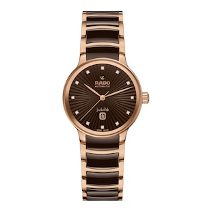Pre-Owned Rado Centrix 30.5mm Unisex Watch Brown