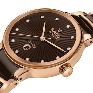Pre-Owned Rado Centrix 30.5mm Unisex Watch Brown