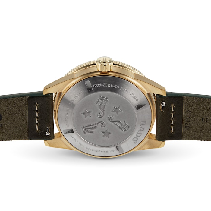 Pre-Owned Rado Captain Cook Automatic Bronze Mens Watch