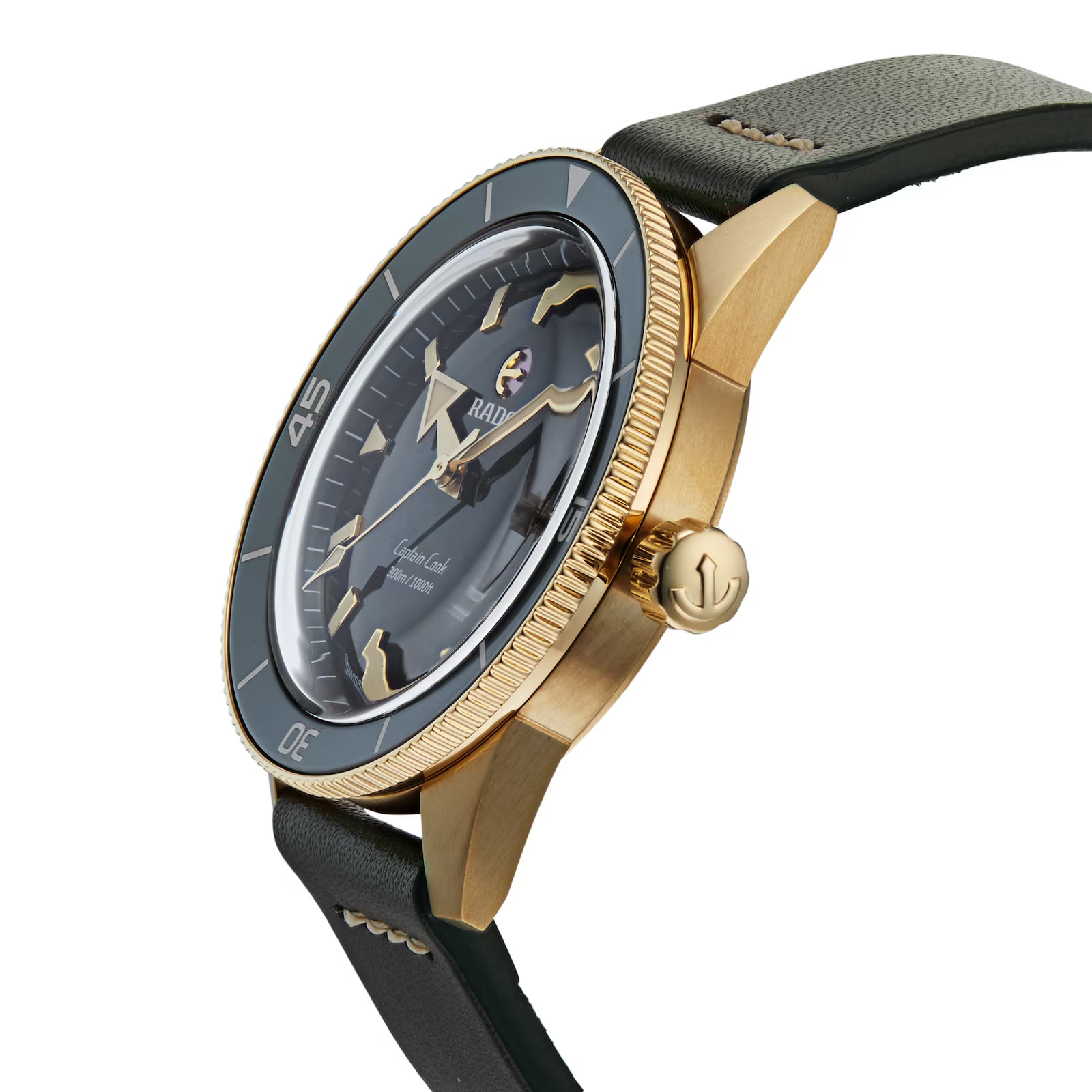 Ex-Display Rado Captain Cook Bronze Mens 42mm Automatic Watch