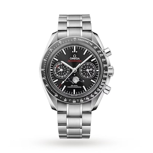 Pre-Owned Omega Speedmaster Mens 44.25mm Co-Axial Automatic Moonphase Watch