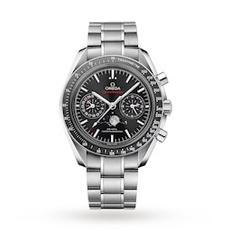 47011136 - Speedmaster Mens 44.25mm Co-Axial Automatic Moonphase Watch