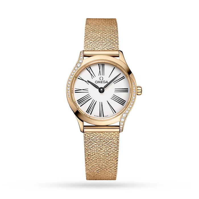 Pre-Owned Omega De Ville Mini Trésor Quartz 26mm - Moonshine™ Gold