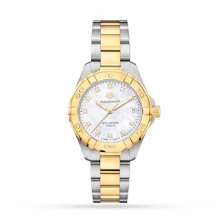 Pre-Owned TAG Heuer Aquaracer 300 Quartz 32mm Ladies Watch Diamond Dot