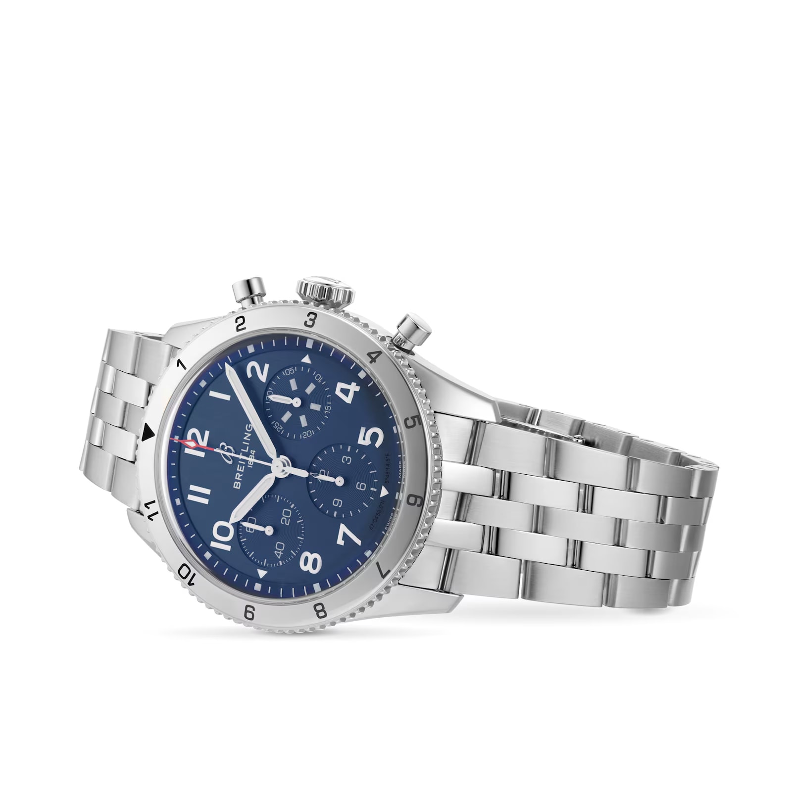 Ex-Display Breitling Classic AVI Chronograph 42 Tribute to Vought F4U Corsair Stainless Steel Watch Ex-Display Breitling Classic AVI Chronograph 42 Tribute to Vought F4U Corsair Stainless Steel Watch
