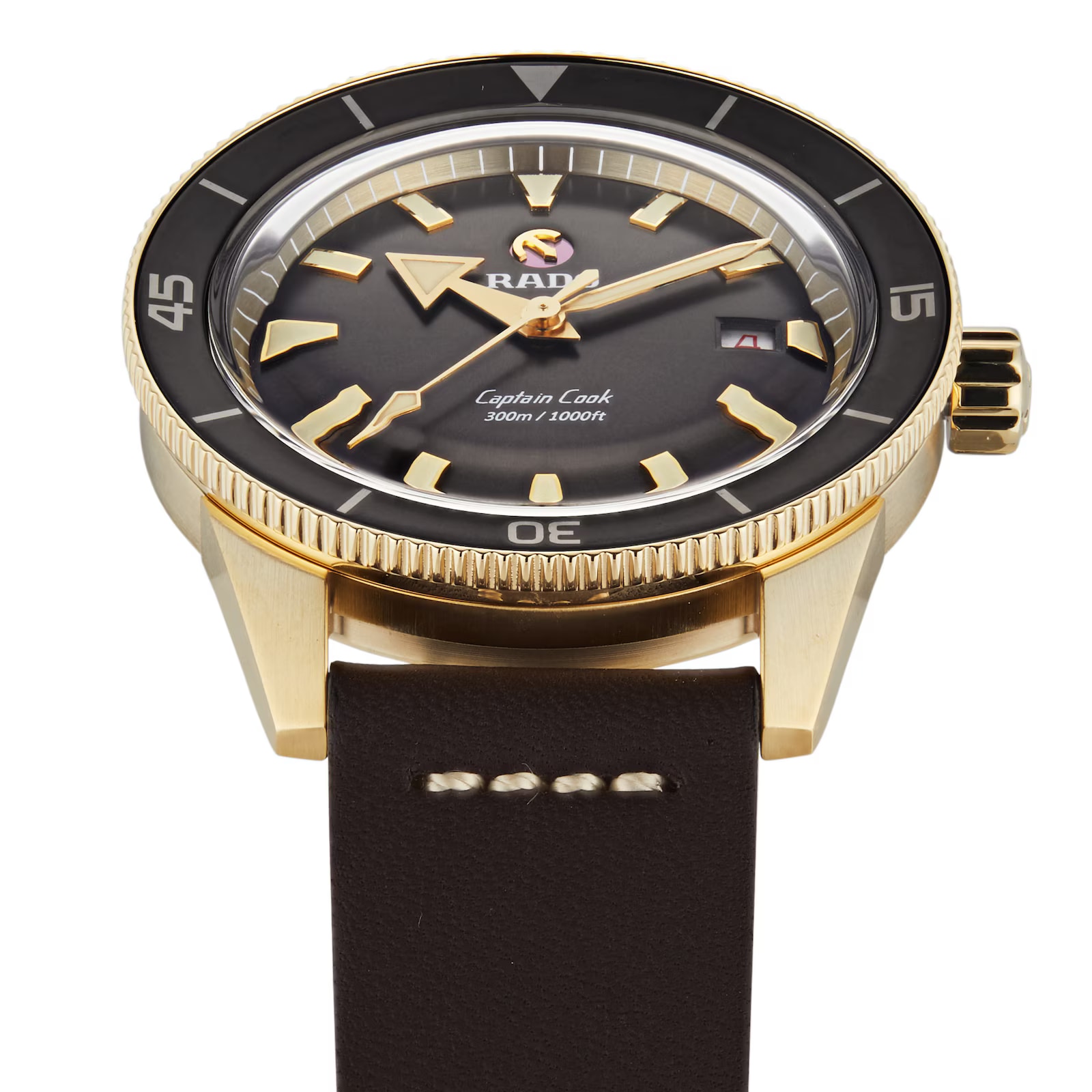 Ex-Display Rado Captain Cook Bronze Mens 42mm Automatic Watch