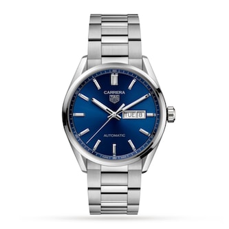 Pre-Owned TAG Heuer Carrera Day-Date 41mm Stainless Steel Pre-Owned TAG Heuer Carrera Day-Date 41mm Stainless Steel