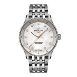 Pre-Owned Breitling Navitimer 32mm Ladies Watch White Mother Of Pearl
