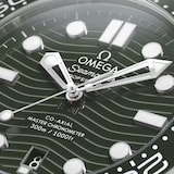 Pre-Owned Omega Seamaster Diver 300m Co-Axial Master Chronometer 42mm Mens Watch Green