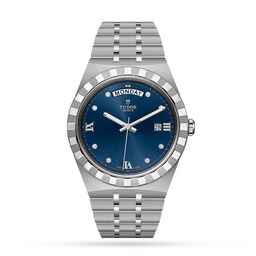 47011216 - Royal Date Day 41mm, Steel Case, Blue Dial