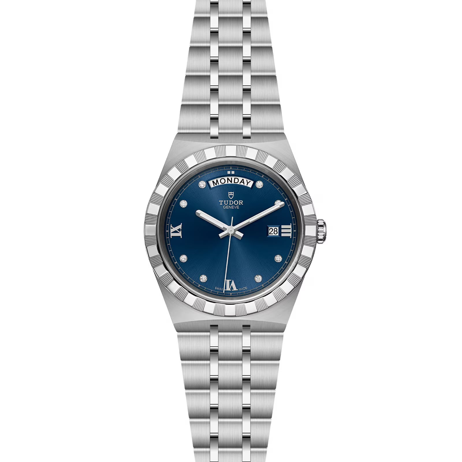 Ex-Display Tudor Royal Date Day 41mm, Steel Case, Blue Dial