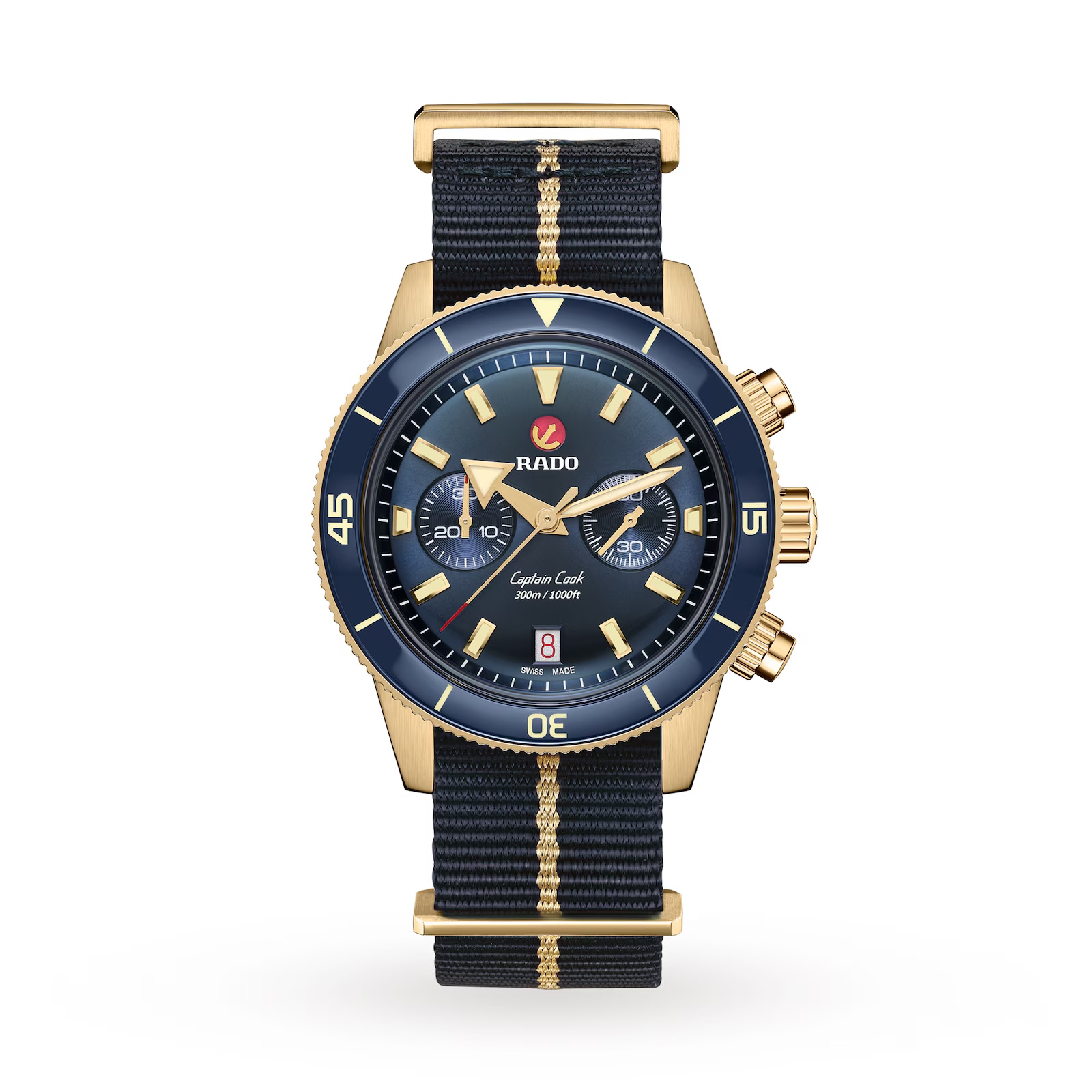 Pre-Owned Rado Captain Cook Chronograph 43mm