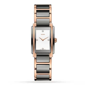 Ex-Display Rado Integral Diamonds 22mm Quartz Ladies Watch