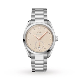 Pre-Owned Omega Seamaster Aqua Terra Seamaster Steel Chronometer 38mm Ladies Watch