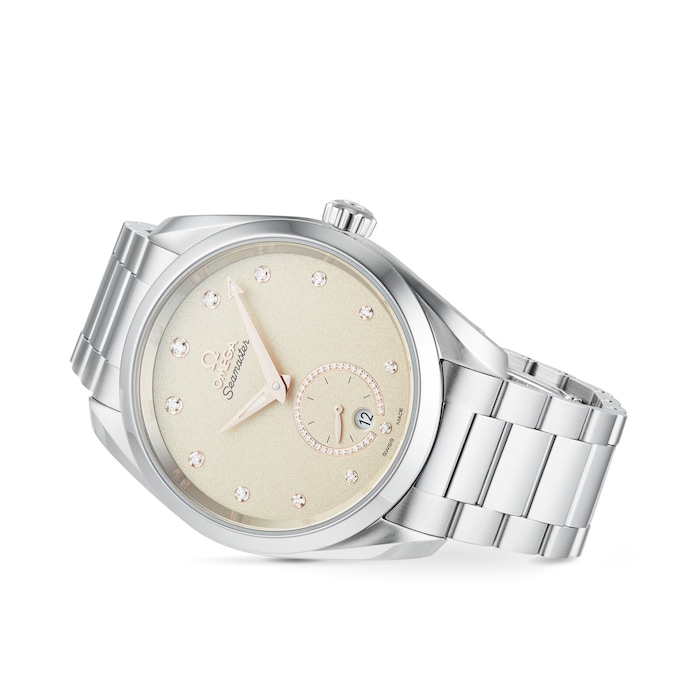 Pre-Owned Omega Seamaster Aqua Terra Seamaster Steel Chronometer 38mm Ladies Watch