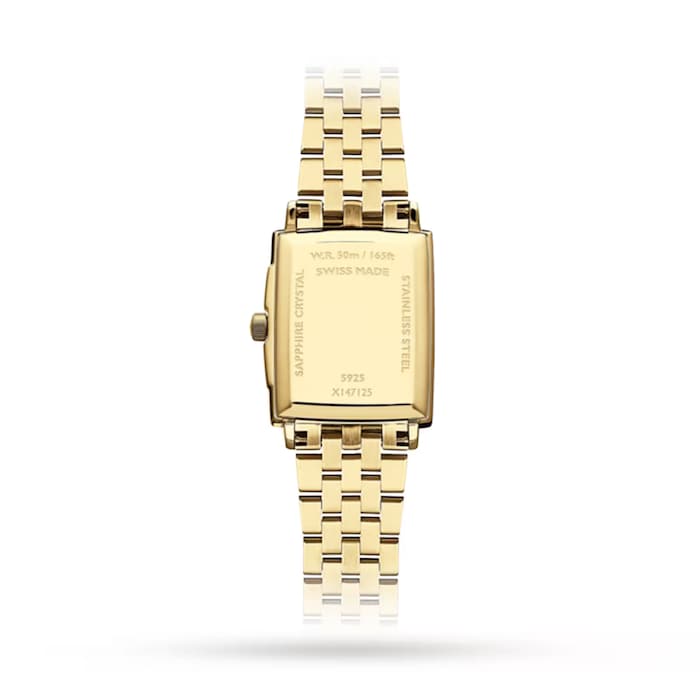 Pre-Owned Raymond Weil Toccata Champagne Dial - Ladies Rectangular Watch 22.6mm