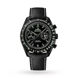 Pre-Owned Omega Dark Side Of The Moon Co-Axail Chronograph Pitch Black 44.25mm Mens Watch