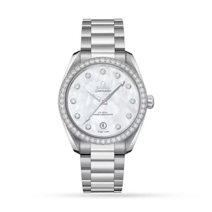 Pre-Owned Omega Seamaster Aqua Terra Diamond 38mm Ladies Watch