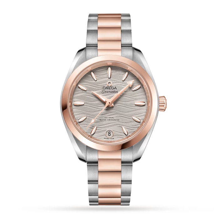 Pre-Owned Omega Seamaster Aqua Terra Co-Axial Master Chronometer 34mm Ladies Watch