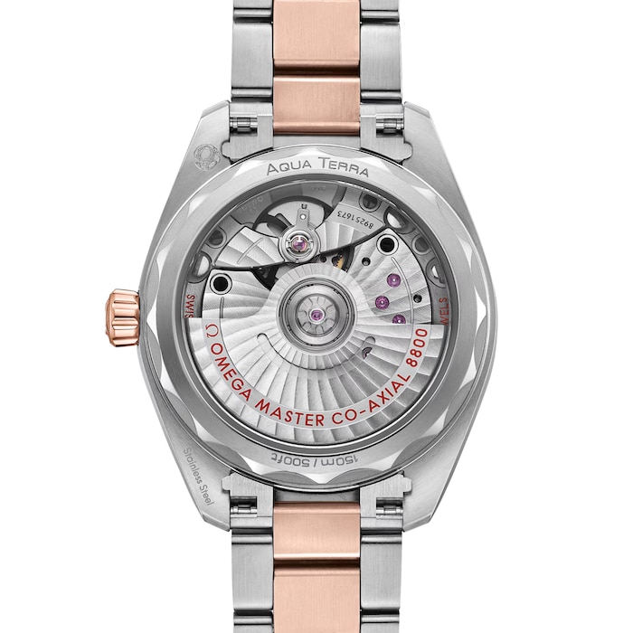 Pre-Owned Omega Seamaster Aqua Terra Co-Axial Master Chronometer 34mm Ladies Watch