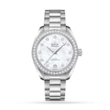 Pre-Owned Omega Aqua Terra Seamaster 34mm Ladies Watch