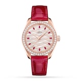 Pre-Owned Omega Seamaster Aqua Terra Co-Axial Master Chronometer 34mm Ladies Watch