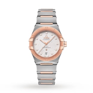 Pre-Owned Omega Constellation Co-Axial 36mm Ladies Watch White