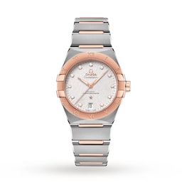 47011276 - Constellation Co-Axial 36mm Ladies Watch White