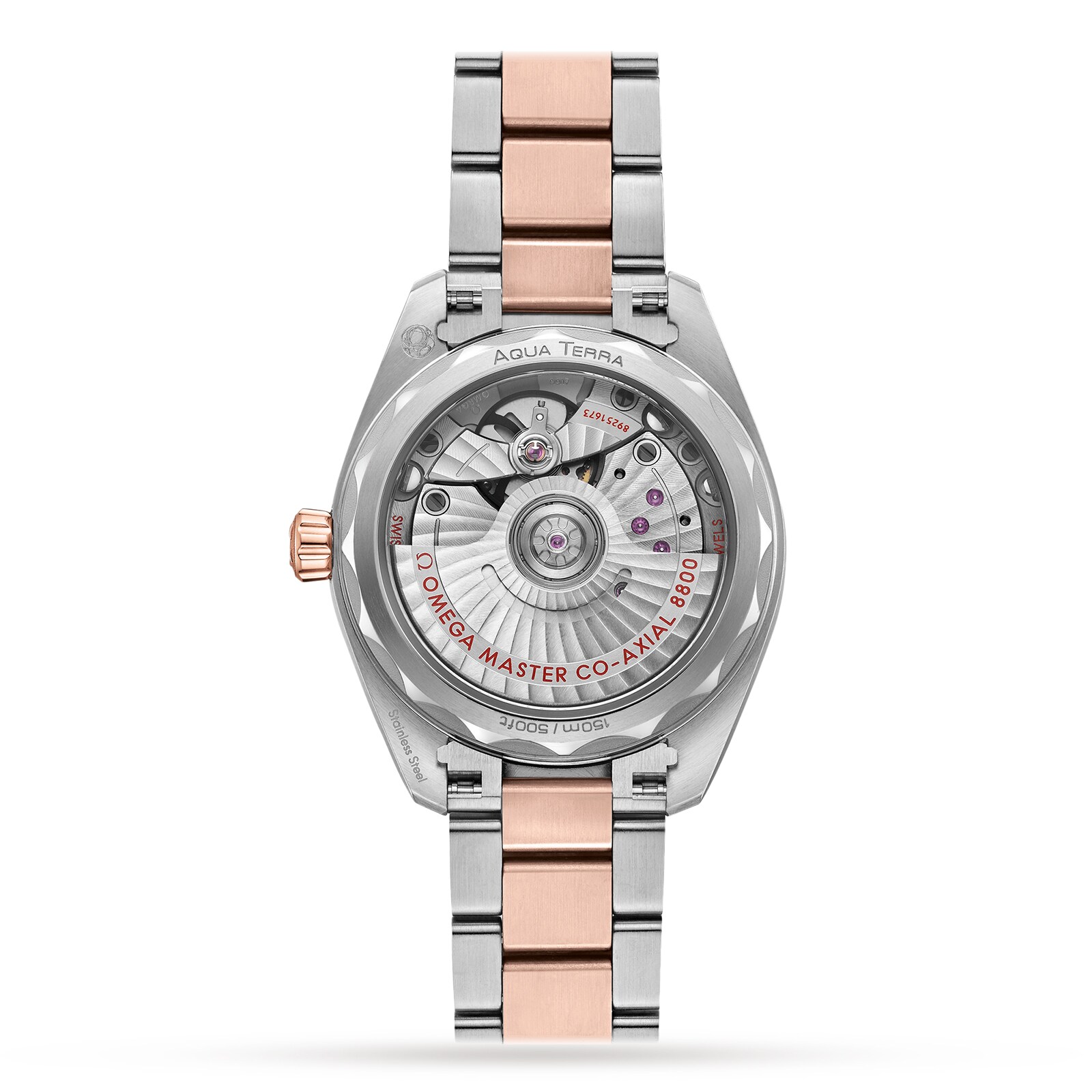 Pre-Owned Omega Seamaster Aqua Terra 150M Co-Axial Master Chronometer 34mm Automatic Ladies Watch Pre-Owned Omega Seamaster Aqua Terra 150M Co-Axial Master Chronometer 34mm Automatic Ladies Watch