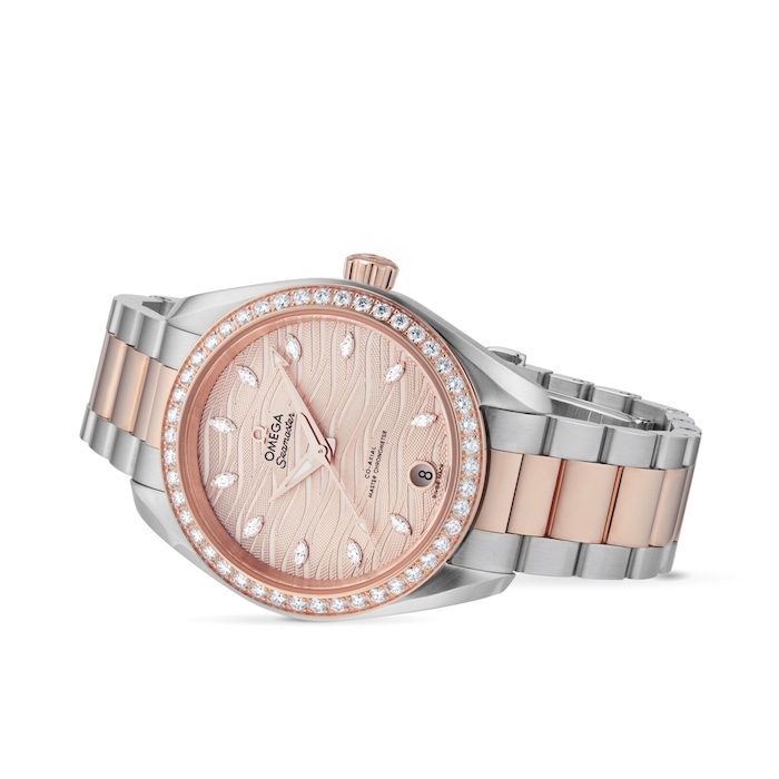 Pre-Owned Omega Seamaster Aqua Terra 150M Co-Axial Master Chronometer 34mm Ladies Watch
