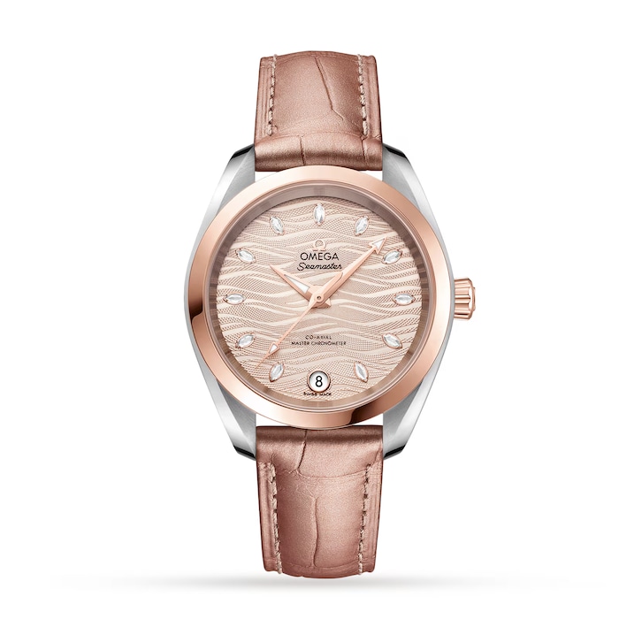 Pre-Owned Omega Seamaster Aqua Terra 150M Co-Axial Master Chronometer 34mm Ladies Watch