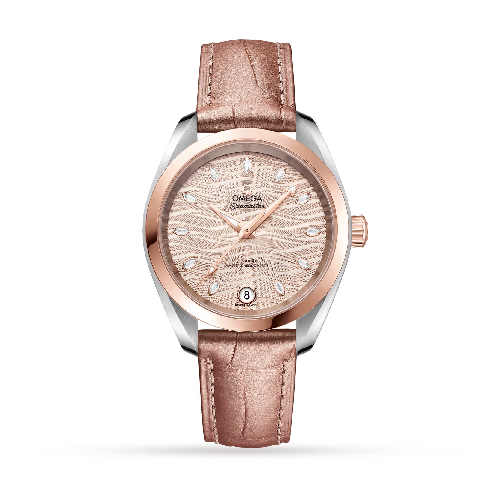 Pre-Owned Omega Seamaster Aqua Terra 150M Co-Axial Master Chronometer 34mm Ladies Watch
