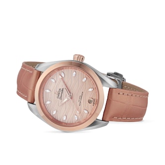 Pre-Owned Omega Seamaster Aqua Terra 34mm Ladies Watch Pre-Owned Omega Seamaster Aqua Terra 34mm Ladies Watch