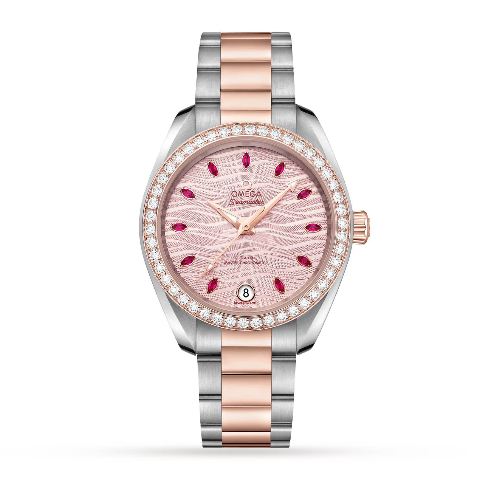 Pre-Owned Omega Seamaster Aqua Terra 150M Co-Axial Master Chronometer 34mm Ladies Watch