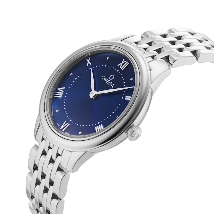 Pre-Owned Omega De Ville Prestige Quartz 30mm Ladies Watch Blue
