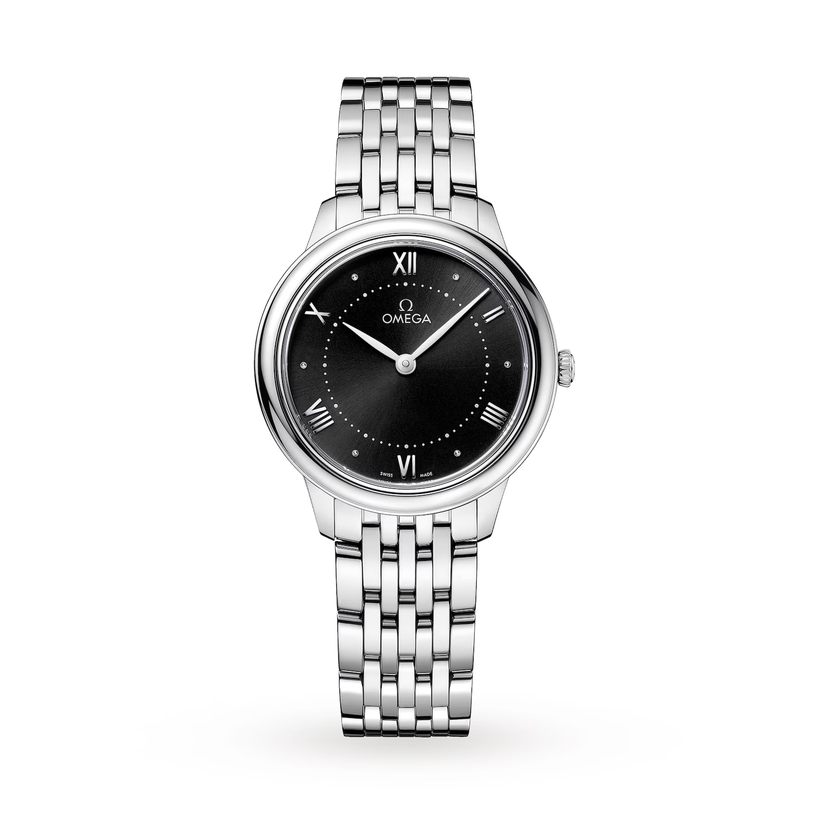 Pre-Owned Omega De Ville Prestige 30mm, Steel On Steel