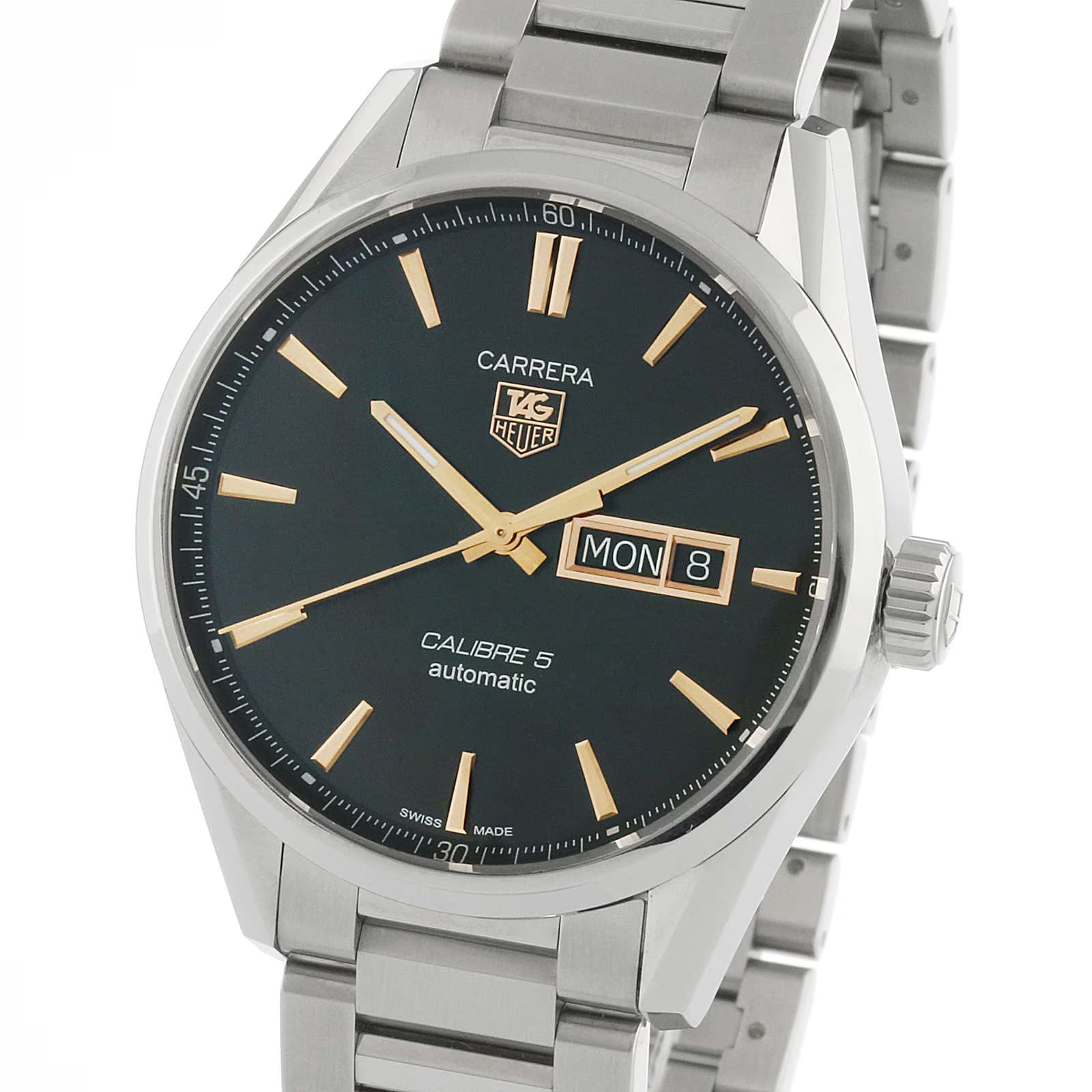Pre-Owned TAG Heuer Carrera Calibre 5 41mm Automatic Mens Watch