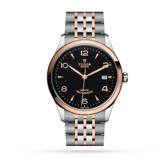 Ex-Display TUDOR 1926 39mm Mens Watch Steel Case Rose Gold Bezel Black Dial Ex-Display TUDOR 1926 39mm Mens Watch Steel Case Rose Gold Bezel Black Dial