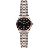 Ex-Display TUDOR 1926 39mm Mens Watch Steel Case Rose Gold Bezel Black Dial