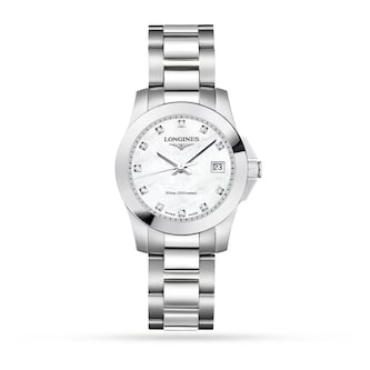 Ex-Display Longines Conquest 30mm Ladies Watch Ex-Display Longines Conquest 30mm Ladies Watch