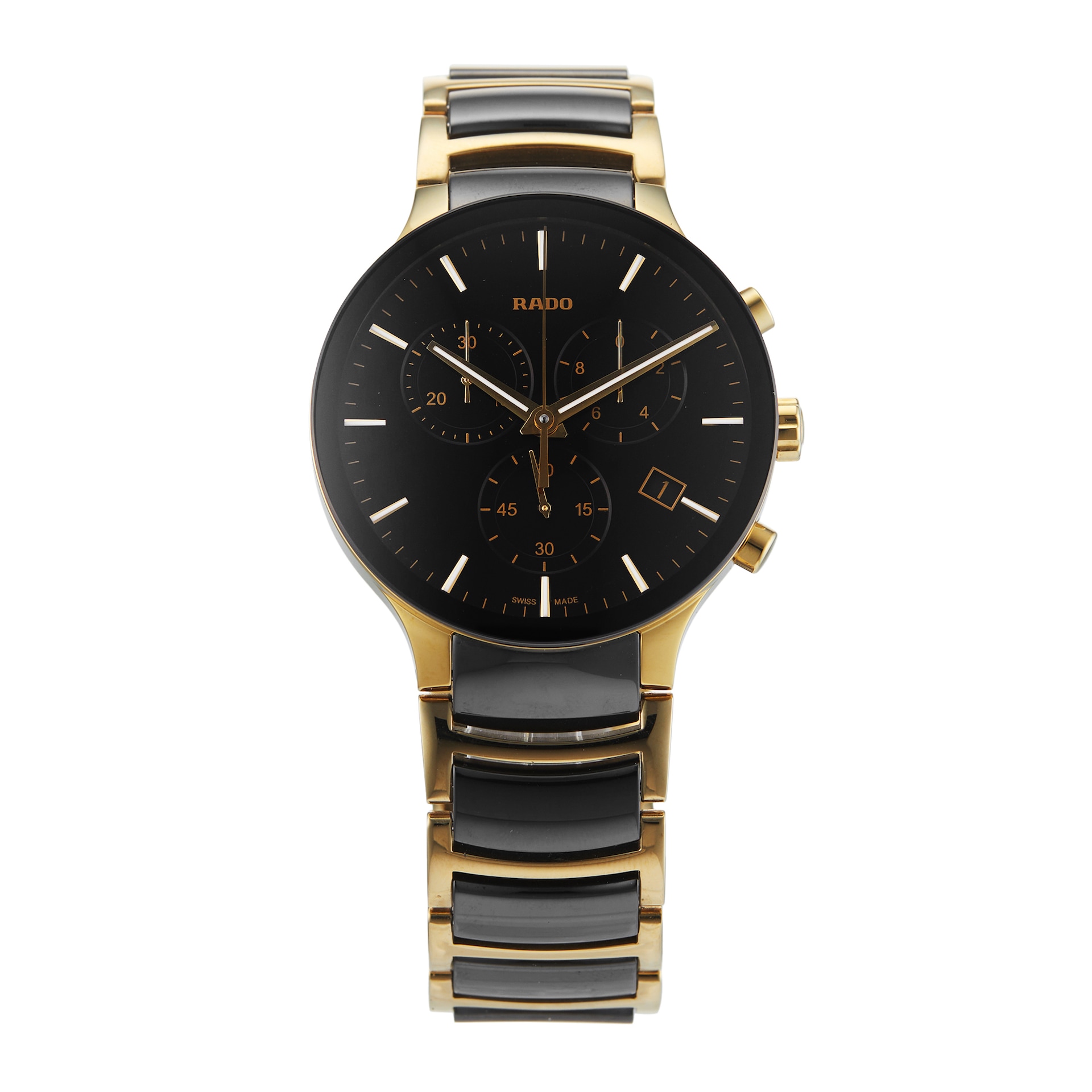 Ex-Display Rado Centrix 40mm Quartz Mens Watch