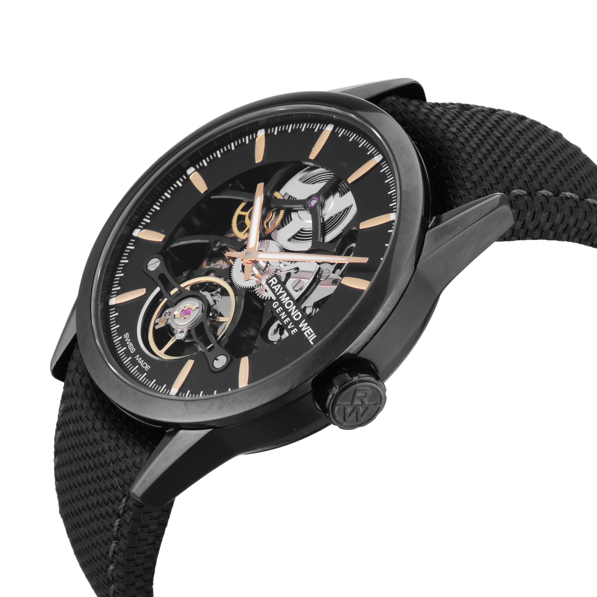 Ex-Display Raymond Weil Freelancer Skeleton 42mm Automatic Mens Watch