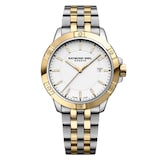 Pre-Owned Raymond Weil Tango 41mm Mens Watch White